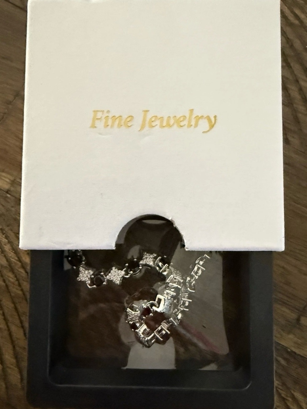 Source Unknown Black and Silver Pavé Link Bracelet - Picture 2 of 3